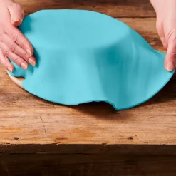 FUNCAKES Pâte À Sucre|Pâte à Sucre Prête à Dérouler Bleu Clair 430 g