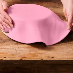 FUNCAKES Pâte À Sucre|Pâte à Sucre Prête à Dérouler Rose Pâle 430 g