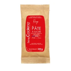 SCRAPCOOKING Pâte À Sucre|Pâte à Sucre Rouge 250 g