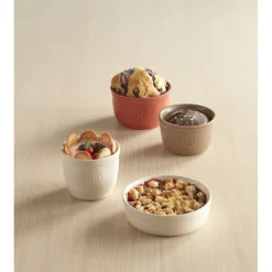 EMILE HENRY Moules À Gâteaux|Ramequin Crème brûlée Argile Ø 12 cm