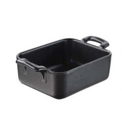 REVOL Servir, Présenter|Ramequin Rectangulaire Noir 12x10 cm Belle Cuisine