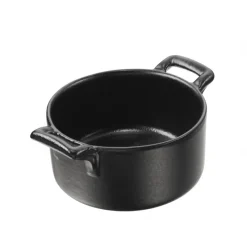 REVOL Vaisselle|Moules À Gâteaux|Ramequin Rond Noir Ø7,2 cm Belle Cuisine