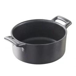 REVOL Vaisselle|Moules À Gâteaux|Ramequin Rond Noir Ø9,4 cm Belle Cuisine