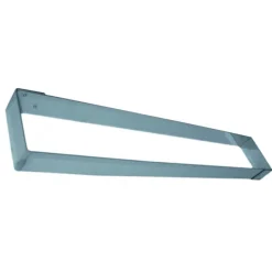 MALLARD FERRIERE Cercle À Patisserie|Rectangle Inox sans Fond 9 x 57 cm H.3 cm