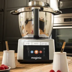 MAGIMIX Robot Cuiseur|Robot Pâtissier|Robot Cuiseur Multifonction Cook Expert Chrome Mat