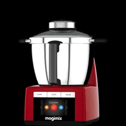 MAGIMIX Robot Pâtissier|Robot Cuiseur|Robot Cuiseur Multifonction Cook Expert Rouge