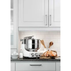 ANKARSRUM Robot Pâtissier|Robot de cuisine Original AKM Blanc Minéral