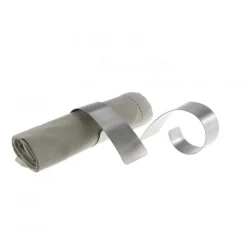 LEBRUN Servir, Présenter|Rond de serviette inox Arabesque diamètre 4cm par (x4)