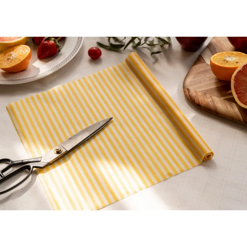 NUTS Conservation|Rouleau Emballage Alimentaire Cire Abeille Jaune 90 x 30,5 cm