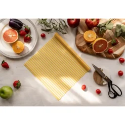 NUTS Conservation|Rouleau Emballage Alimentaire Cire Abeille Jaune 90 x 30,5 cm