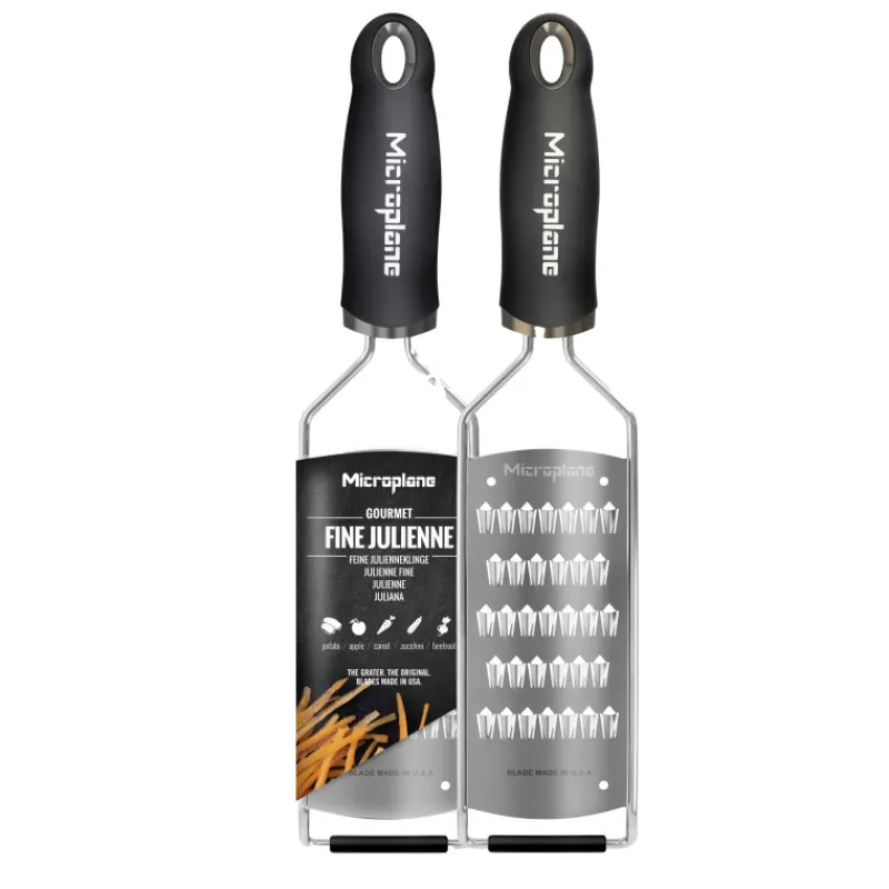 MICROPLANE Râpe À Légumes|Râpe à Carottes Gourmet Noir