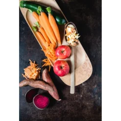 MICROPLANE Mandoline De Cuisine|Râpe À Légumes|Râpe à Julienne Gourmet Noir