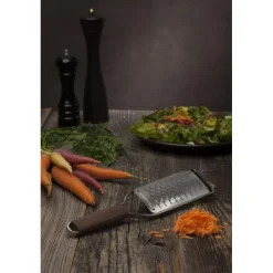 MICROPLANE Râpes À Fromage|Râpe À Légumes|Râpe Double Tranchant Master Manche en Bois