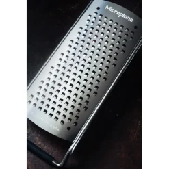 MICROPLANE Râpes À Fromage|Râpe À Légumes|Râpe Gros Grains Gourmet Noir