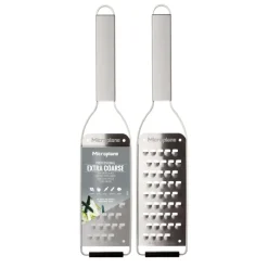 MICROPLANE Râpes À Fromage|Râpe À Légumes|Râpe Très Gros Grains Professional Inox