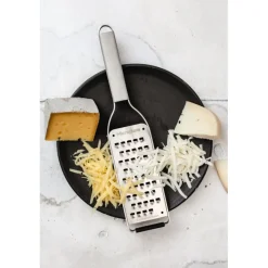 MICROPLANE Râpes À Fromage|Râpe À Légumes|Râpe Très Gros Grains Professional Inox