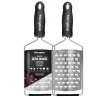 MICROPLANE Râpes À Fromage|Râpe À Légumes|Râpe Ultra Gros Grains Gourmet Noir