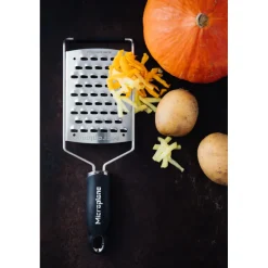 MICROPLANE Râpes À Fromage|Râpe À Légumes|Râpe Ultra Gros Grains Gourmet Noir