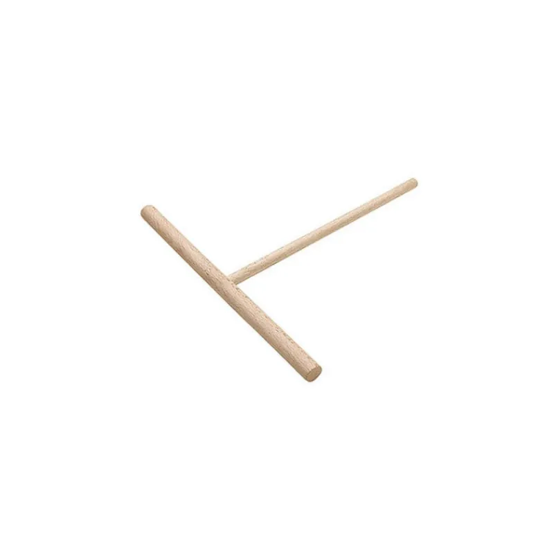 MATFER Spatules|Râteau à Crêpes Rond en Hêtre L.19.5cm