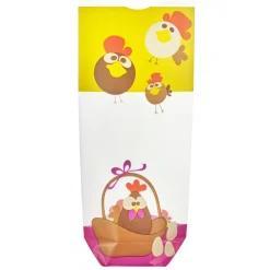 CUISINEADDICT Emballage Alimentaire|Sachet avec Fond Cocotte 140x305 mm (x100)