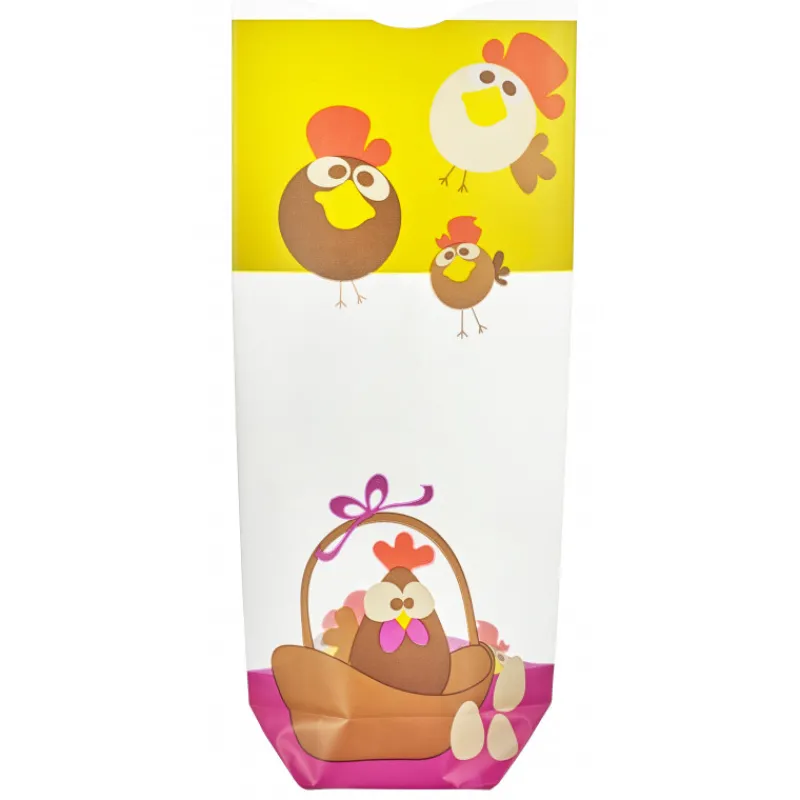 CUISINEADDICT Emballage Alimentaire|Sachet avec Fond Cocotte 140x305 mm (x100)