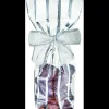 CUISINEADDICT Emballage Alimentaire|Sachet Bonbon Argent avec Fond Carton 12 x 26 cm (x100)