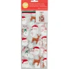 WILTON Emballage Alimentaire|Sachet Bonbon Esprit de Noël 11 x 23,5 cm avec Attaches Sachet (x20)