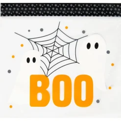 WILTON Emballage Alimentaire|Sachet Bonbon Fantômes Boo 20 x 17 cm (x20)