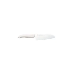 KYOCERA Couteau Céramique|Couteau Santoku|Santoku Céramique 14 cm Blanc
