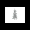 MALLARD FERRIERE Décoration Gâteau|Sapin Argent Volume x144