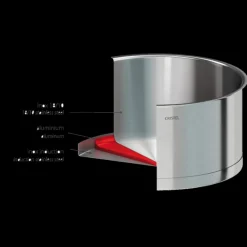 CRISTEL Sauteuses|Sauteuse Ø 28 cm Strate Amovible Inox