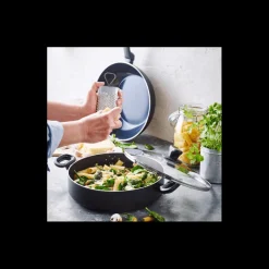GREENPAN Sauteuses|Sauteuse 28 cm avec Couvercle Torino