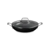 LE CREUSET Sauteuses|Sauteuse Antiadhérente Essentiel Céramique 30 cm et couvercle