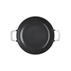 LE CREUSET Sauteuses|Sauteuse Antiadhérente Essentiel Céramique 30 cm et couvercle