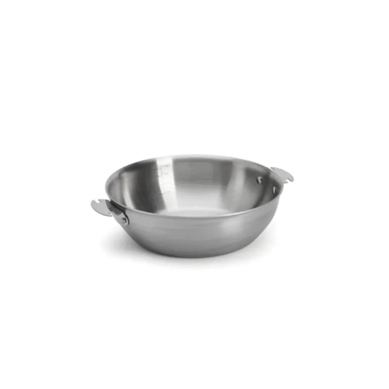DE BUYER Sauteuses|Sauteuse Bombée Inox Amovible Ø 24 cm Alchimy Loqy