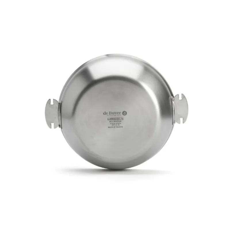 DE BUYER Sauteuses|Sauteuse Bombée Inox Amovible Ø 24 cm Alchimy Loqy