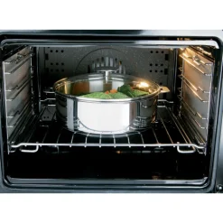 CRISTEL Sauteuses|Sauteuse Mutine Ø 24 cm Manche Amovible Anti-Adhésive Inox