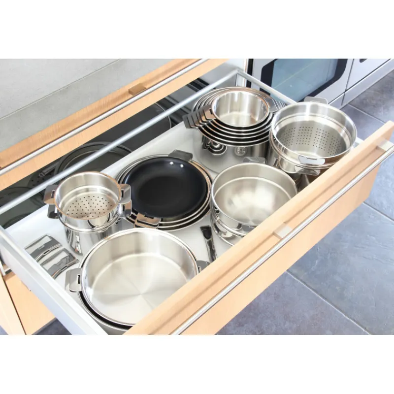 CRISTEL Sauteuses|Sauteuse Mutine Ø 32 cm Manche Amovible Inox