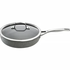 BALLARINI Sauteuses|Sauteuse Pierre 28 cm avec couvercle Salina Granitium