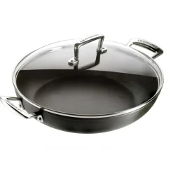 LE CREUSET Sauteuses|Sauteuse Provençale 30 cm Anti-Adhérente avec couvercle Les Forgées