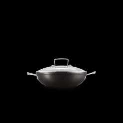 LE CREUSET Sauteuses|Sauteuse Provençale 24 cm Anti-Adhérente avec couvercle Les Forgées