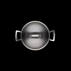 LE CREUSET Sauteuses|Sauteuse Provençale 24 cm Anti-Adhérente avec couvercle Les Forgées