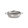 LE CREUSET Sauteuses|Sauteuse Provençale en Inox et Couvercle 30 cm