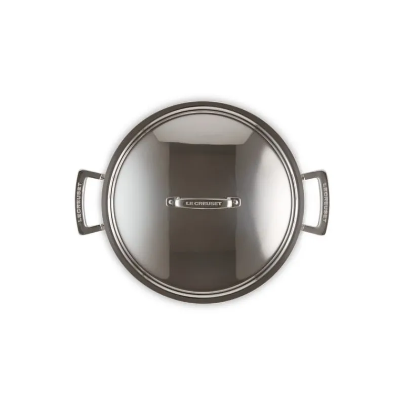 LE CREUSET Sauteuses|Sauteuse Provençale en Inox et Couvercle 30 cm