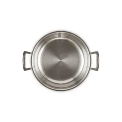 LE CREUSET Sauteuses|Sauteuse Provençale en Inox et Couvercle 30 cm