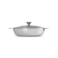 LE CREUSET Sauteuses|Sauteuse Provençale Inox Signature 30 cm et couvercle