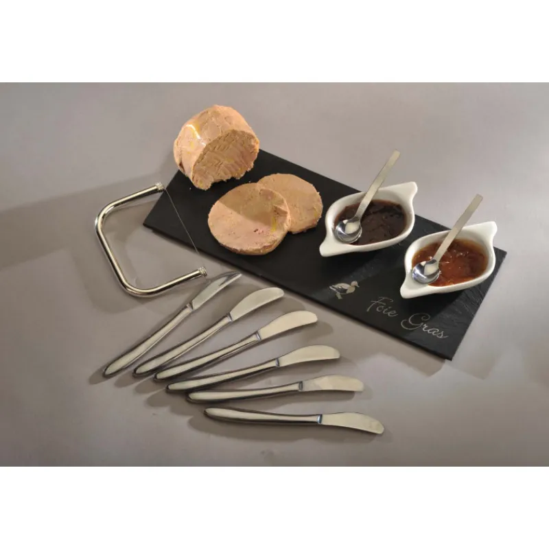 LEBRUN Servir, Présenter|Service à Foie Gras 12 pièces Couvert