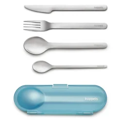 KUPPELS Couverts|Set 4 Couverts Nomades + Étui