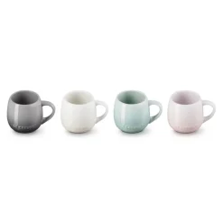 LE CREUSET Vaisselle|Set 4 Mugs en Céramique Cocon 320 ml