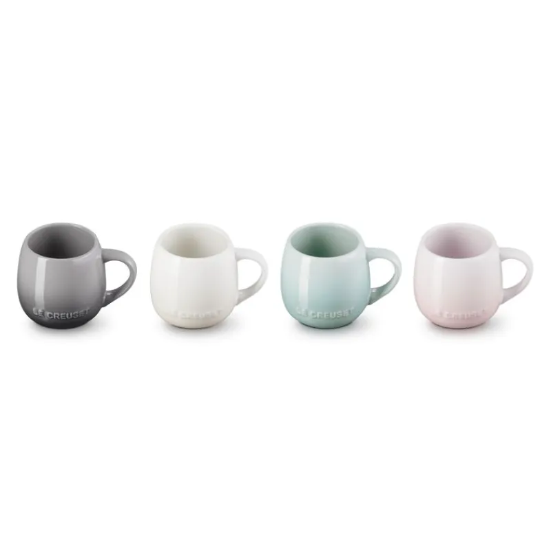 LE CREUSET Vaisselle|Set 4 Mugs en Céramique Cocon 320 ml